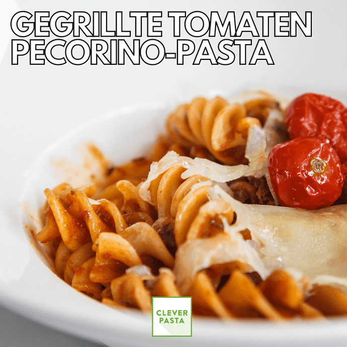 Gegrillte Tomaten-Pecorino-Pasta