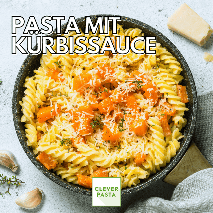Pasta mit Kürbissauce