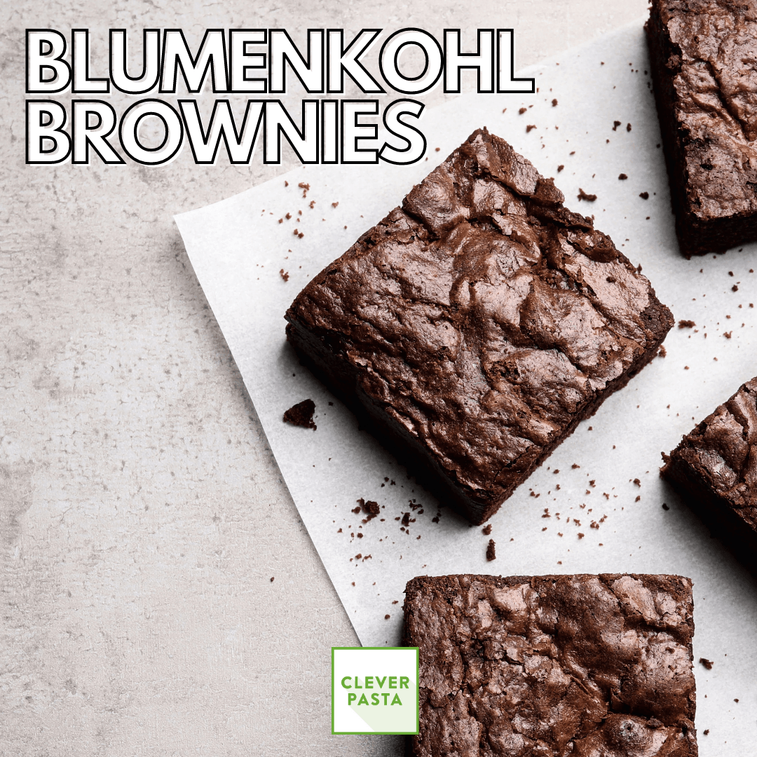 Blumenkohl-Brownies – Clever Pasta