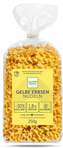 Gelbe Erbsen Nudeln (4er Set) - Clever Pasta